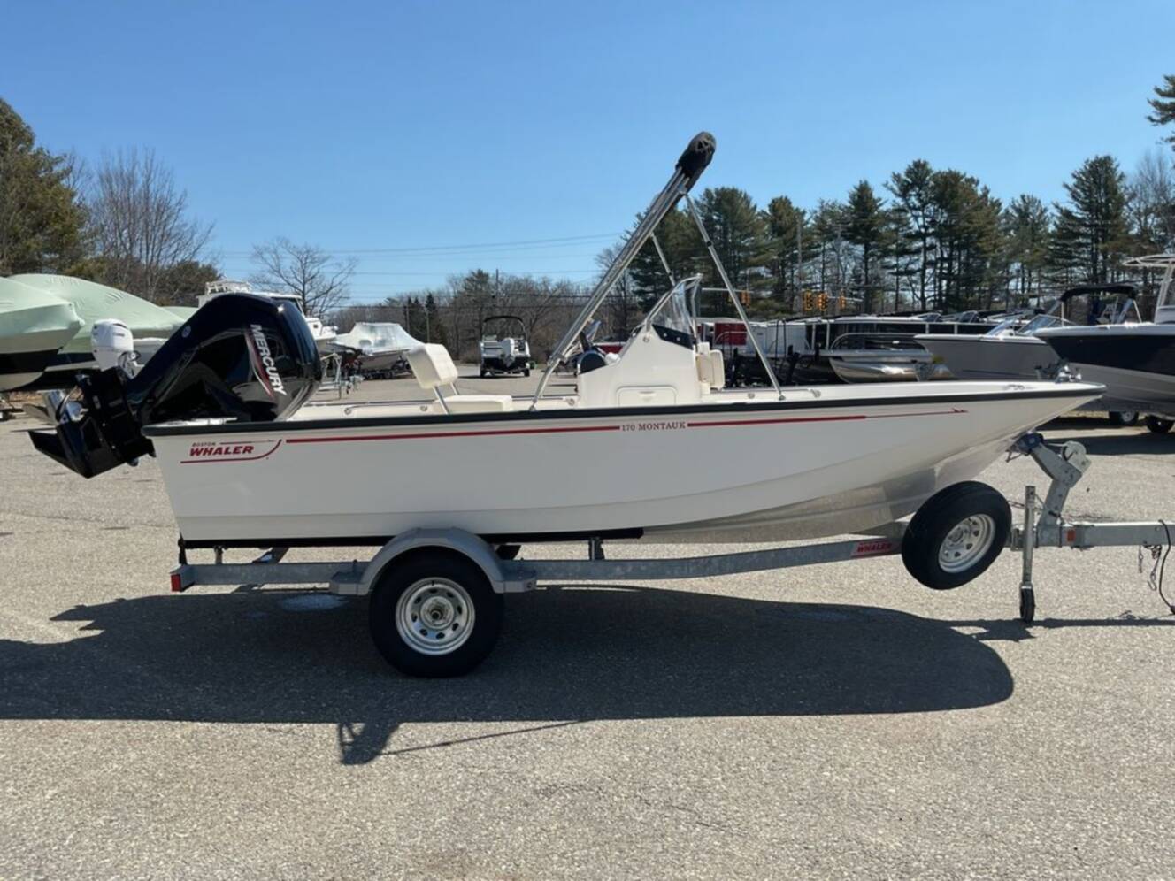 A photo of this 2026 Boston Whaler 170 Montauk