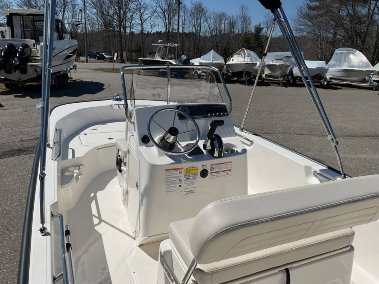 A photo of this 2026 Boston Whaler 170 Montauk