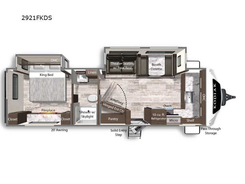 2024 Dutchmen Rv Kodiak Ultimate 2921FKDS in adamsburg PA