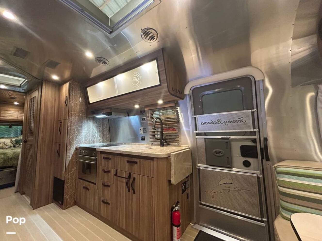 A photo of this 2017 Airstream Tommy Bahama 27FB Special Edition