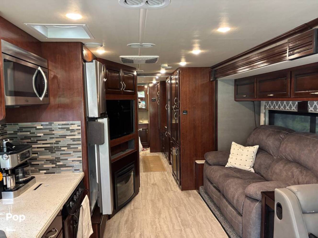 A photo of this 2018 Fleetwood Storm 34S