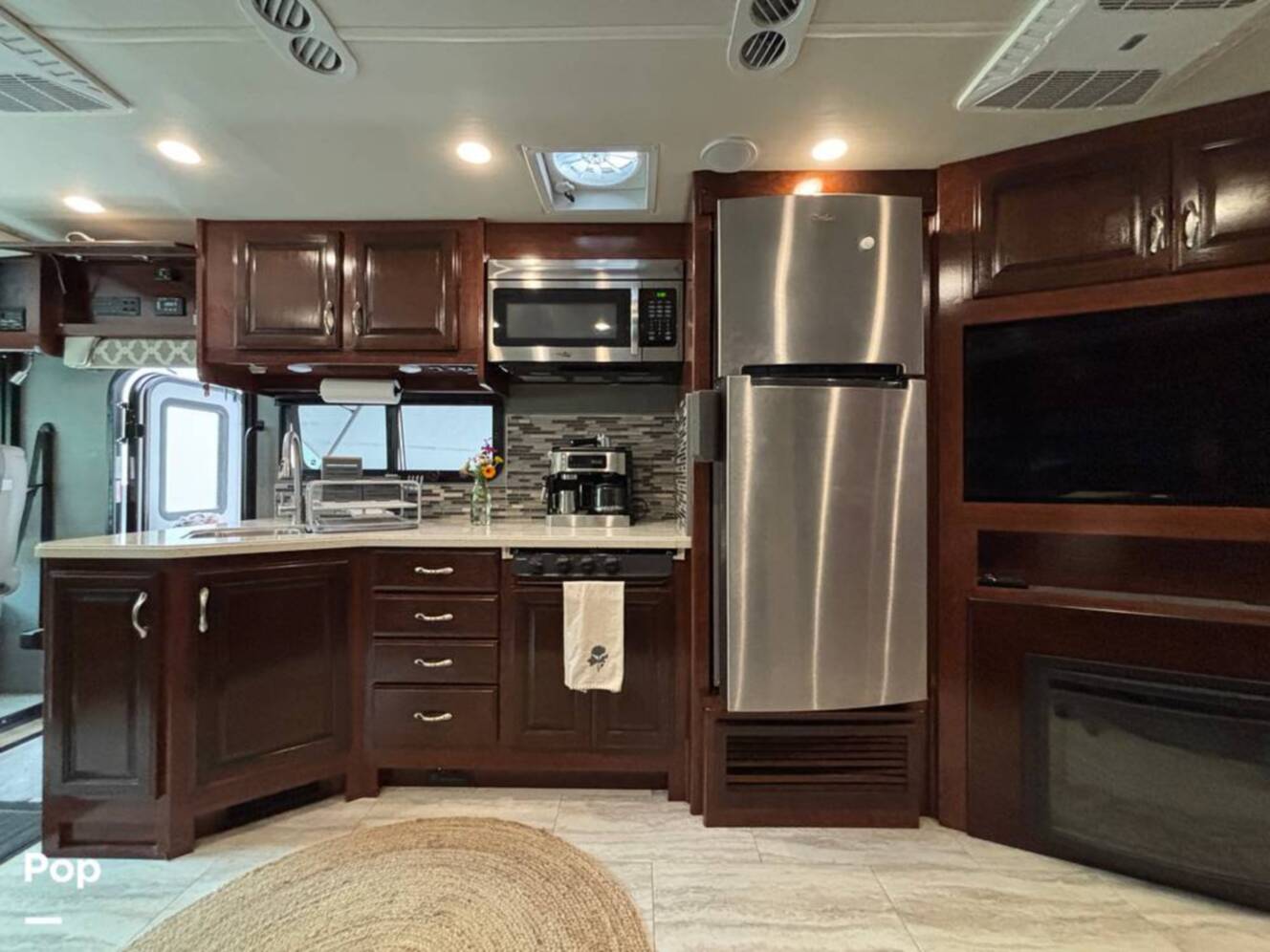 A photo of this 2018 Fleetwood Storm 34S