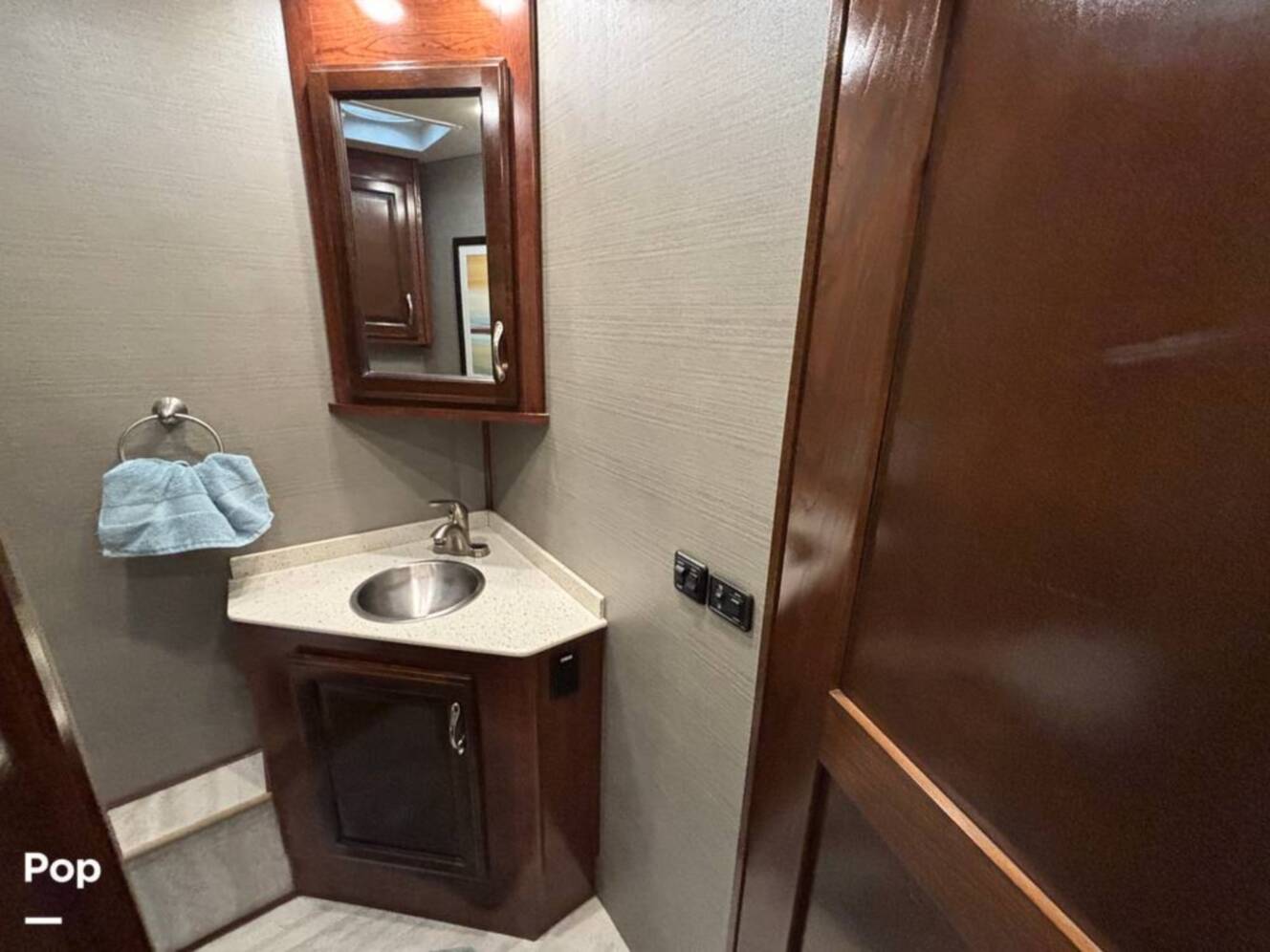 A photo of this 2018 Fleetwood Storm 34S