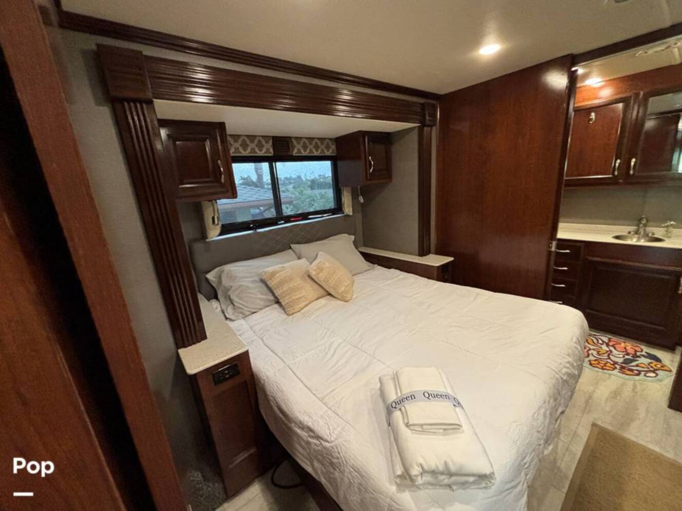 A photo of this 2018 Fleetwood Storm 34S