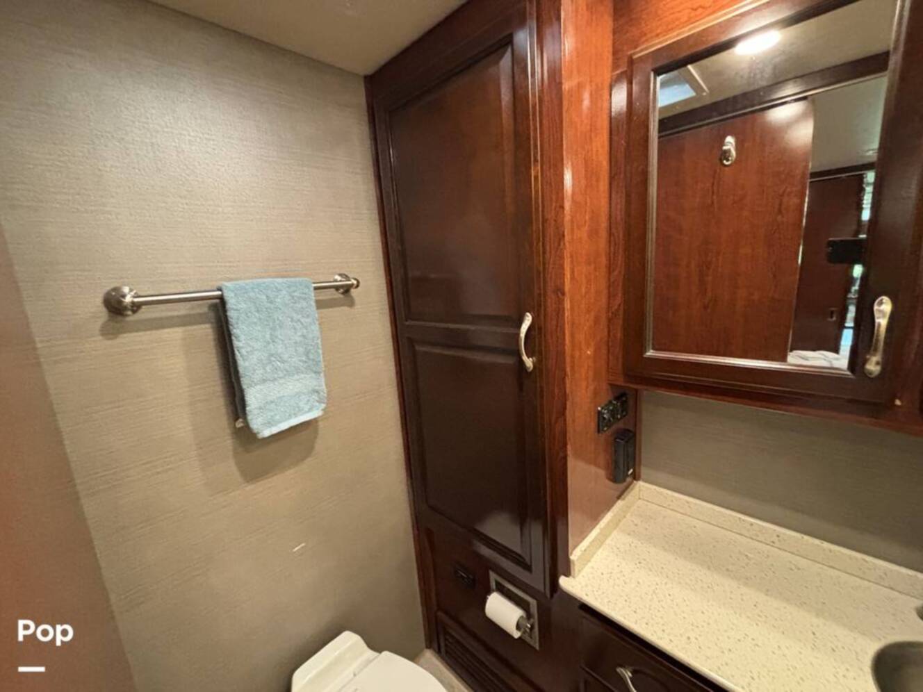 A photo of this 2018 Fleetwood Storm 34S