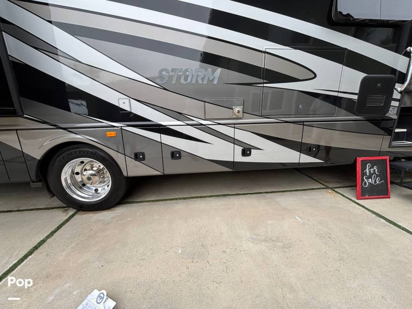 A photo of this 2018 Fleetwood Storm 34S