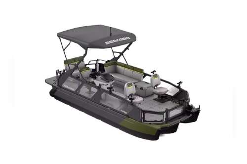 2025 Sea-Doo Switch Fish 21 - 230 hp Galvanized in henderson NC