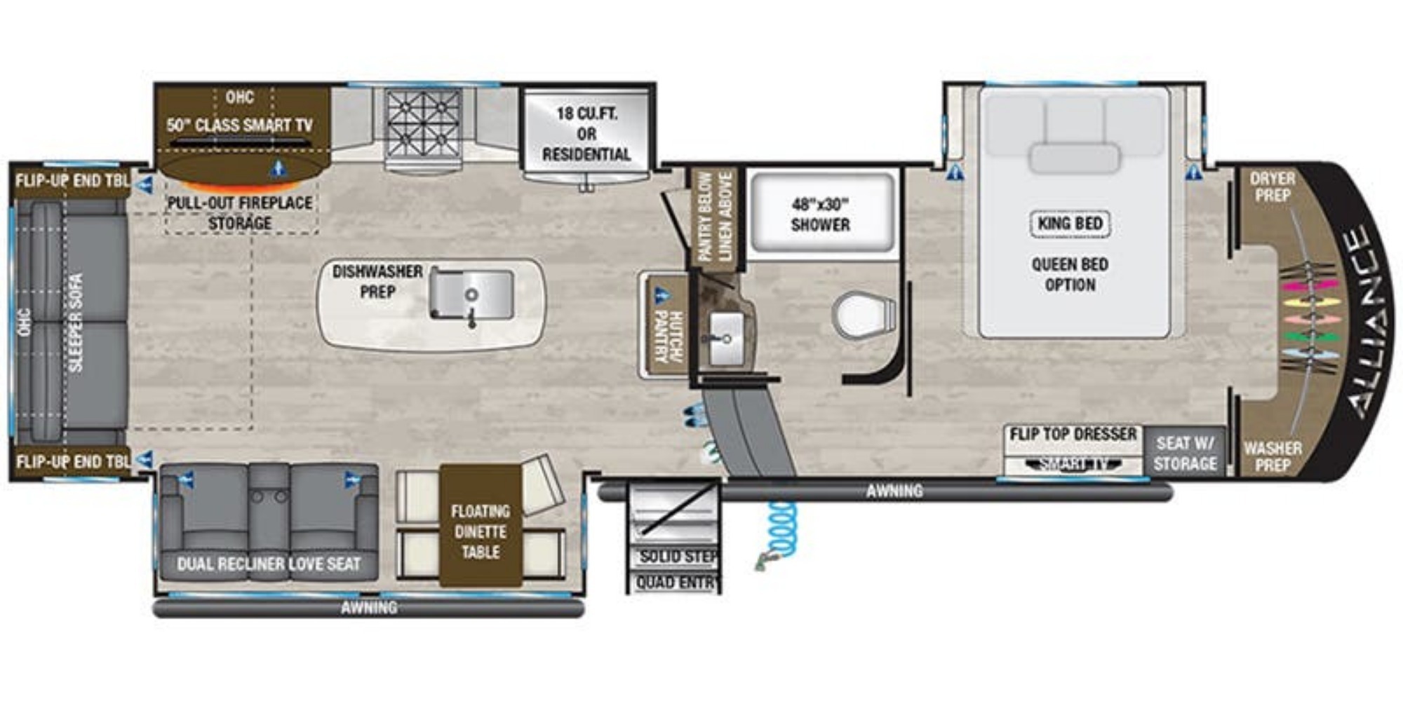 A photo of this 2022 Alliance PARADIGM 310RL