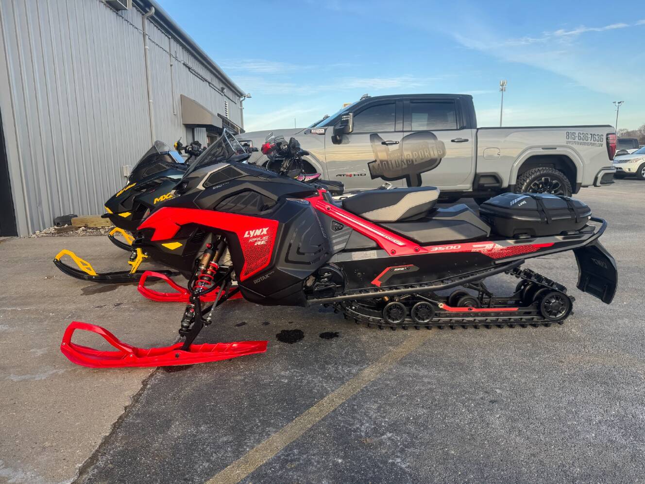 A photo of this 2026 Lynx Rave RE 850 E-TEC Ice Ripper XT 1.5 M.S. / E.S. w/ 10.