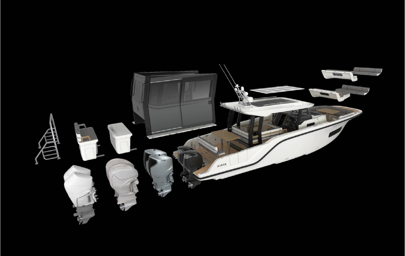 A photo of this 2026 Other AIATA Wayfinder 38 Cabin