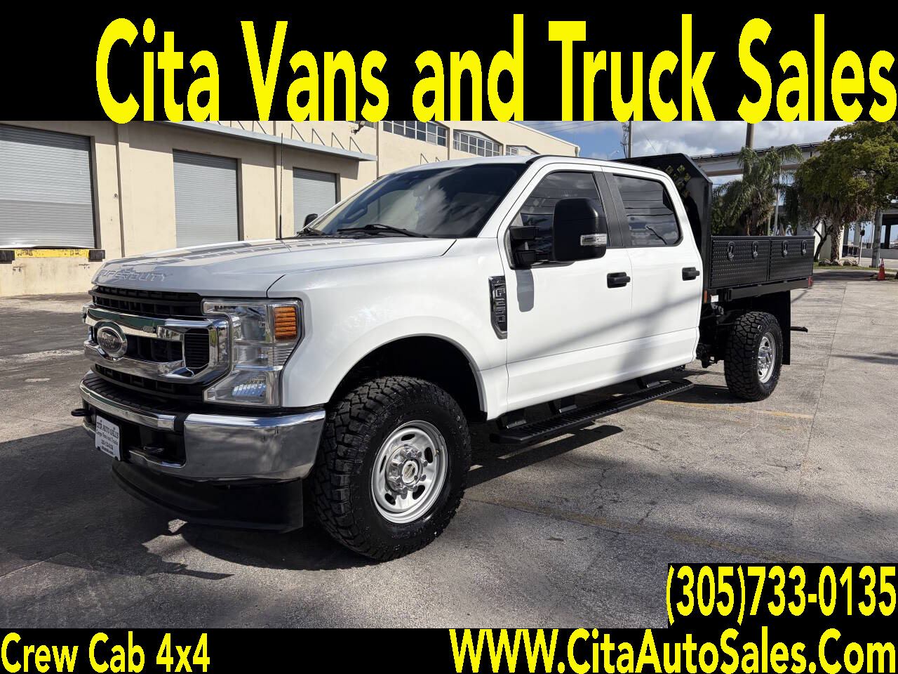 2022 FORD F250 CREW CAB 4X4 FLATBED in Miami, FL