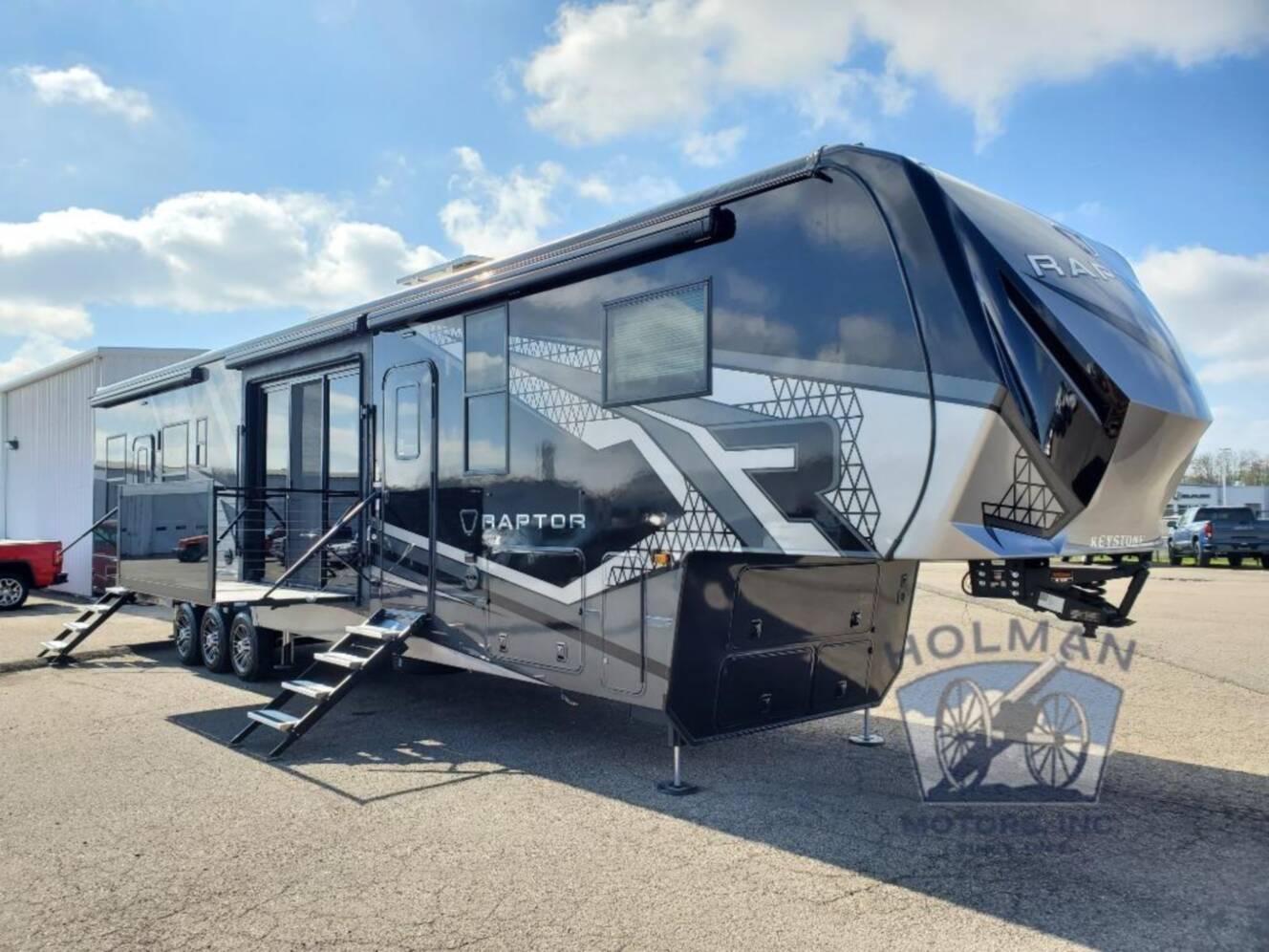 A photo of this 2026 Keystone Rv Raptor 444