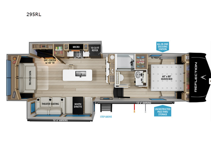 A photo of this 2026 Grand Design Reflection 150 Series 295RL