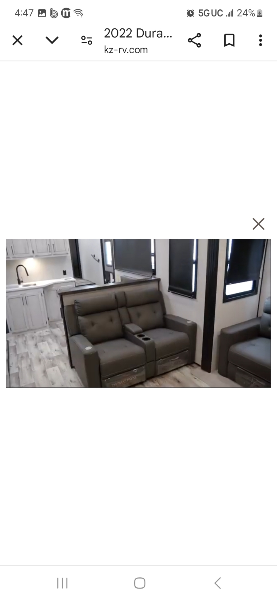2022 K-Z DURANGO 326 RLT in walled lake MI