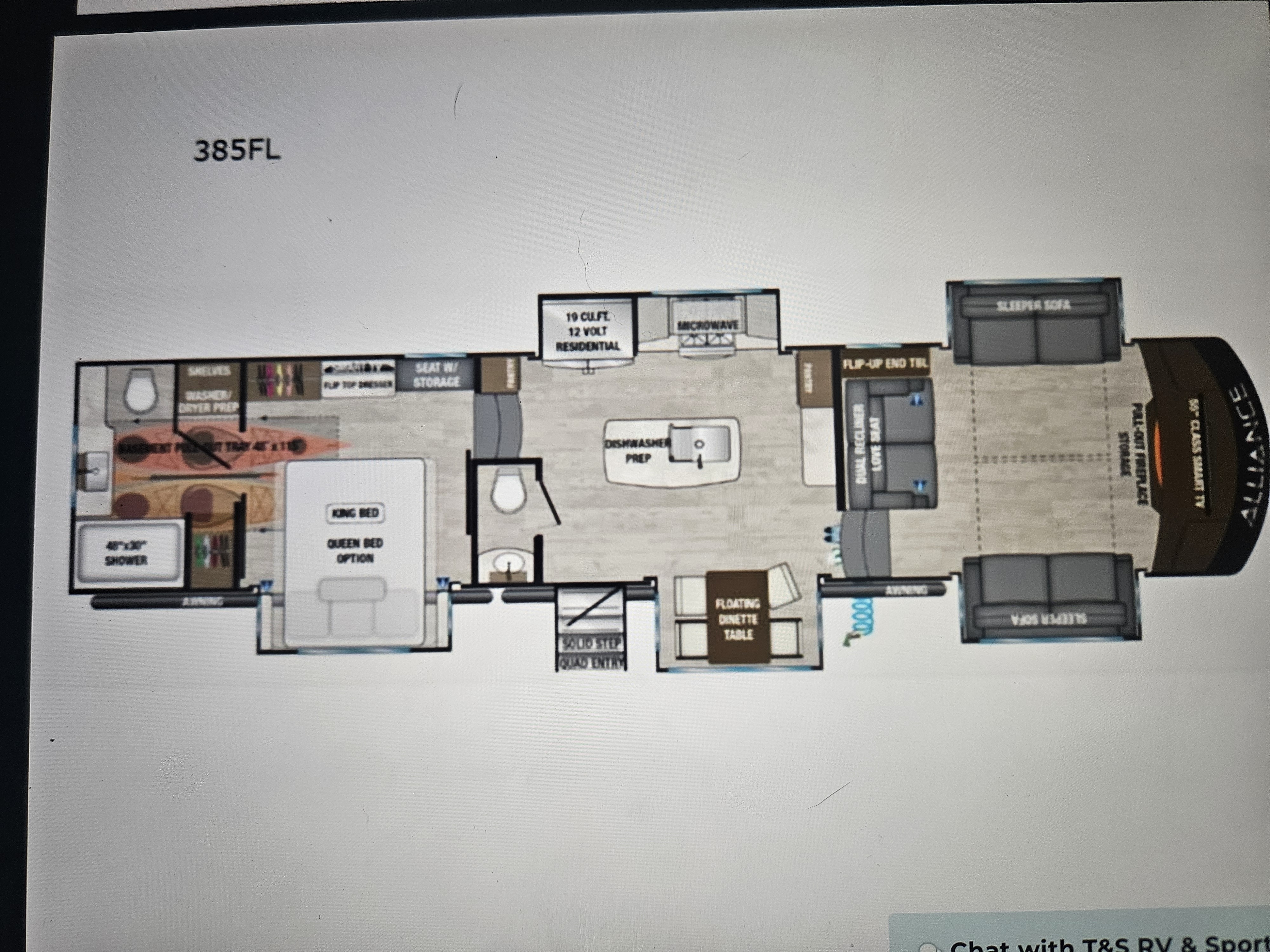 2022 Alliance Rv PARADIGM 385FL in decatur TX