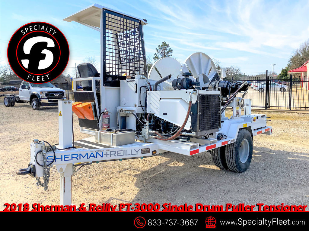 2018 Sherman & Reilly PT-3000 Single Drum Puller Tensioner in Lindale, TX