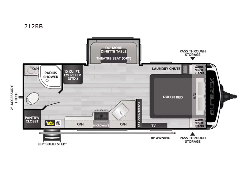 2025 Keystone Rv Outback 212RB in topeka KS