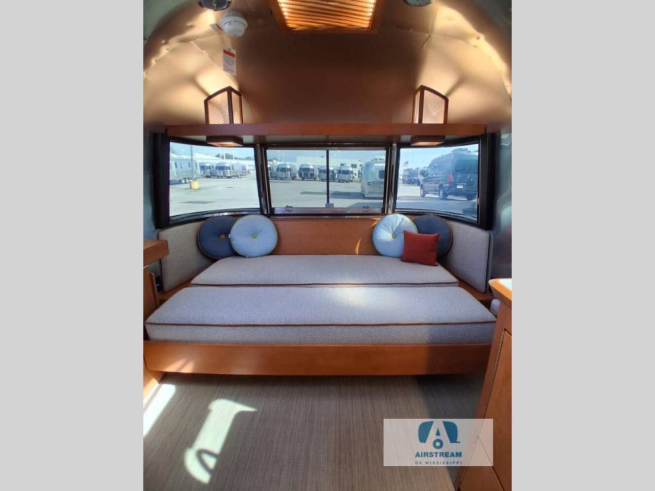 A photo of this 2026 Airstream Frank Lloyd Wright Limited Edition 28RB