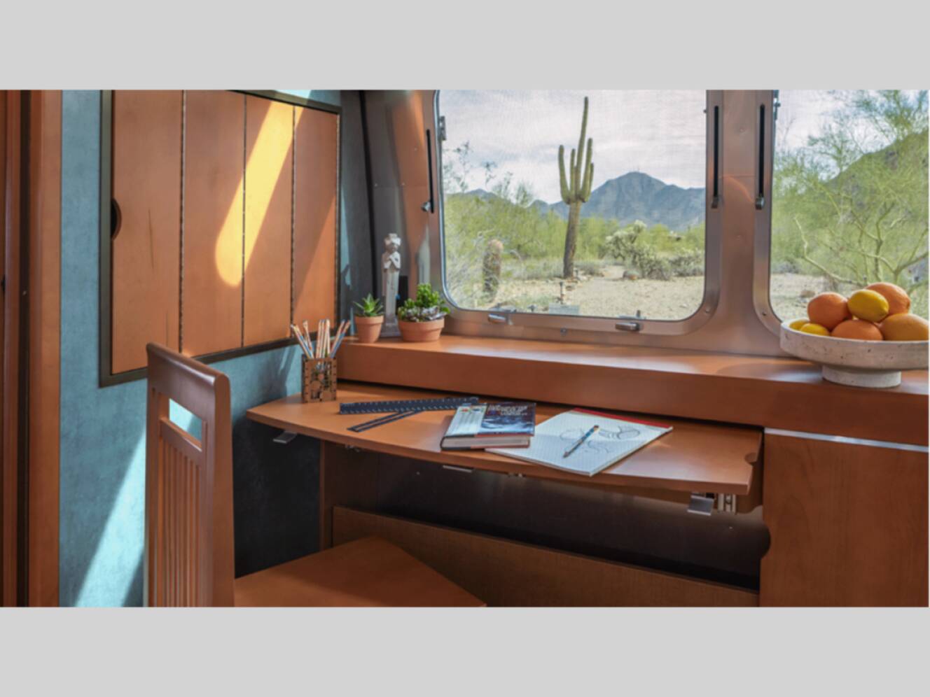 A photo of this 2026 Airstream Frank Lloyd Wright Limited Edition 28RB