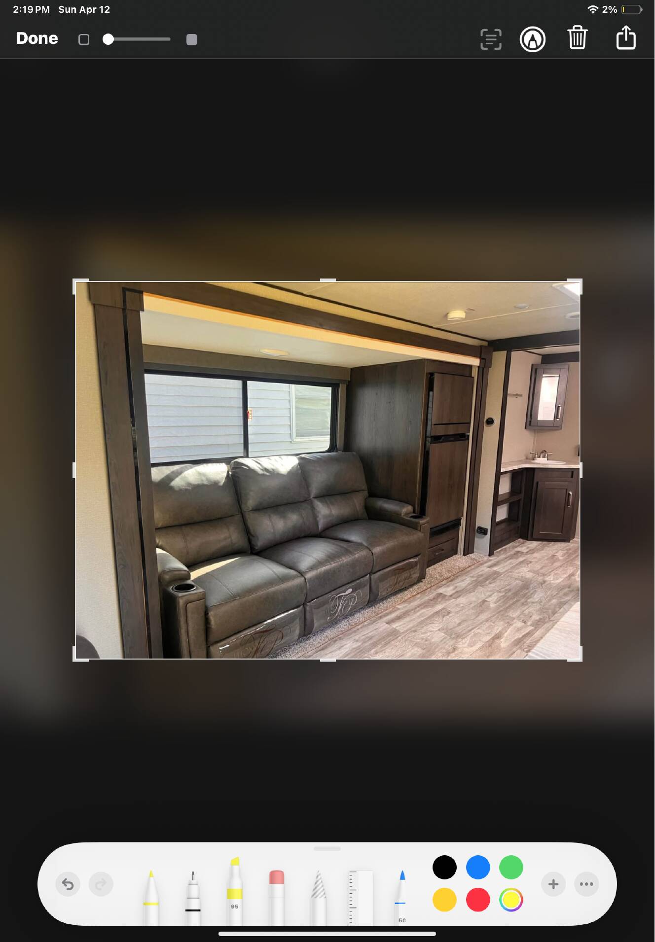 A photo of this 2022 Grand Design TRANSCEND XPLOR 265BH