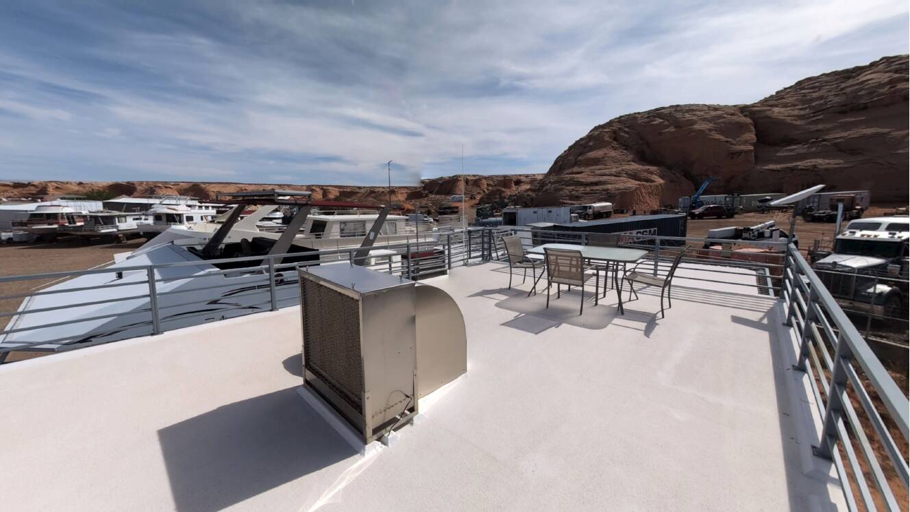 A photo of this 2004 Custom Houseboat