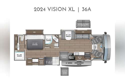 2024 Entegra Coach VISION XL 36A in fletcher NC