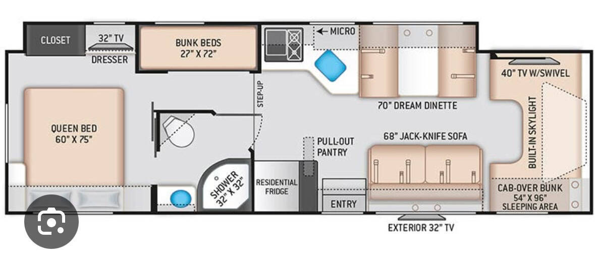 2020 Thor Motor Coach QUANTUM LF31 in port hueneme CA