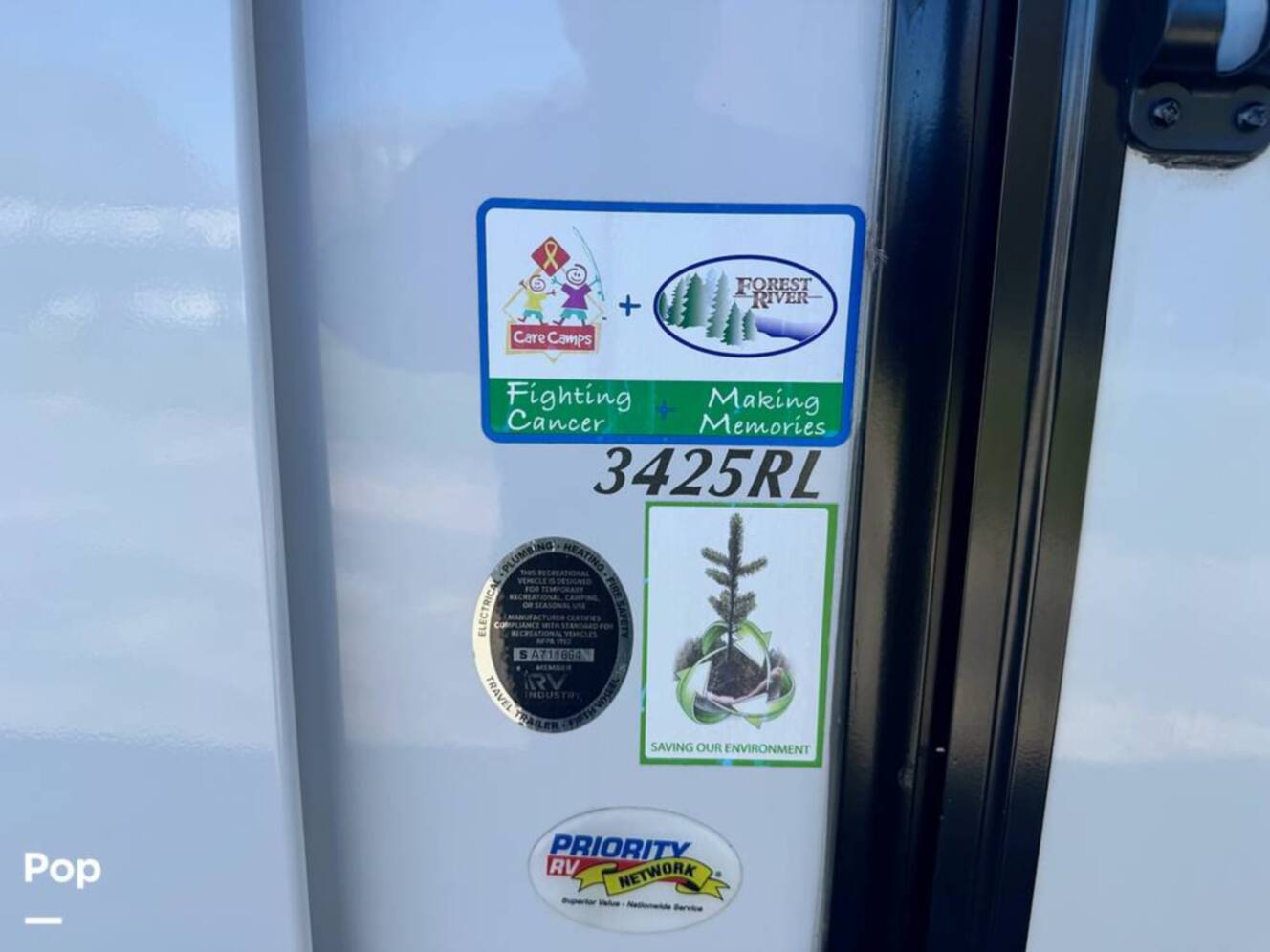A photo of this 2023 Forest River Cedar Creek Experience 3425RL