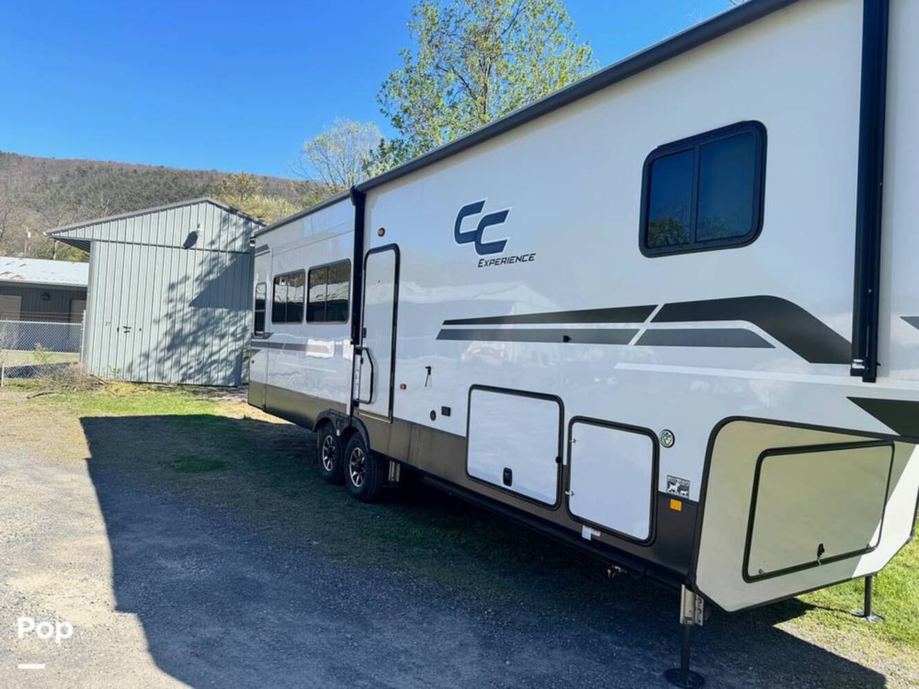 A photo of this 2023 Forest River Cedar Creek Experience 3425RL