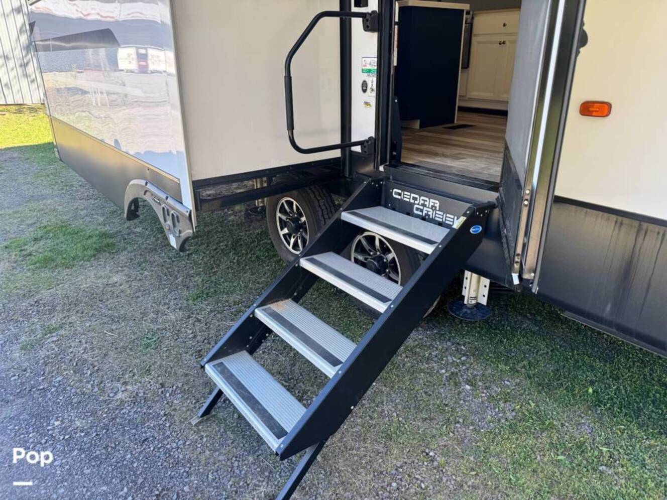 A photo of this 2023 Forest River Cedar Creek Experience 3425RL