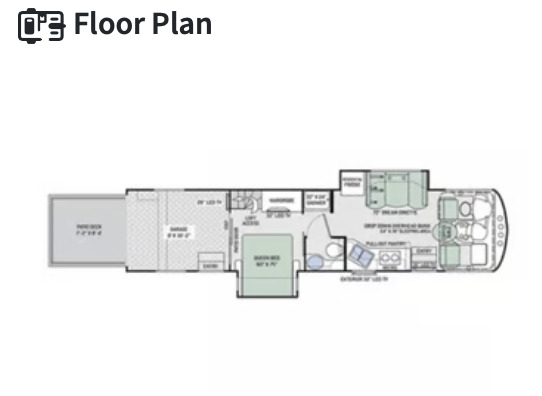 2018 Thor Motor Coach OUTLAW 37RB in palm coast FL