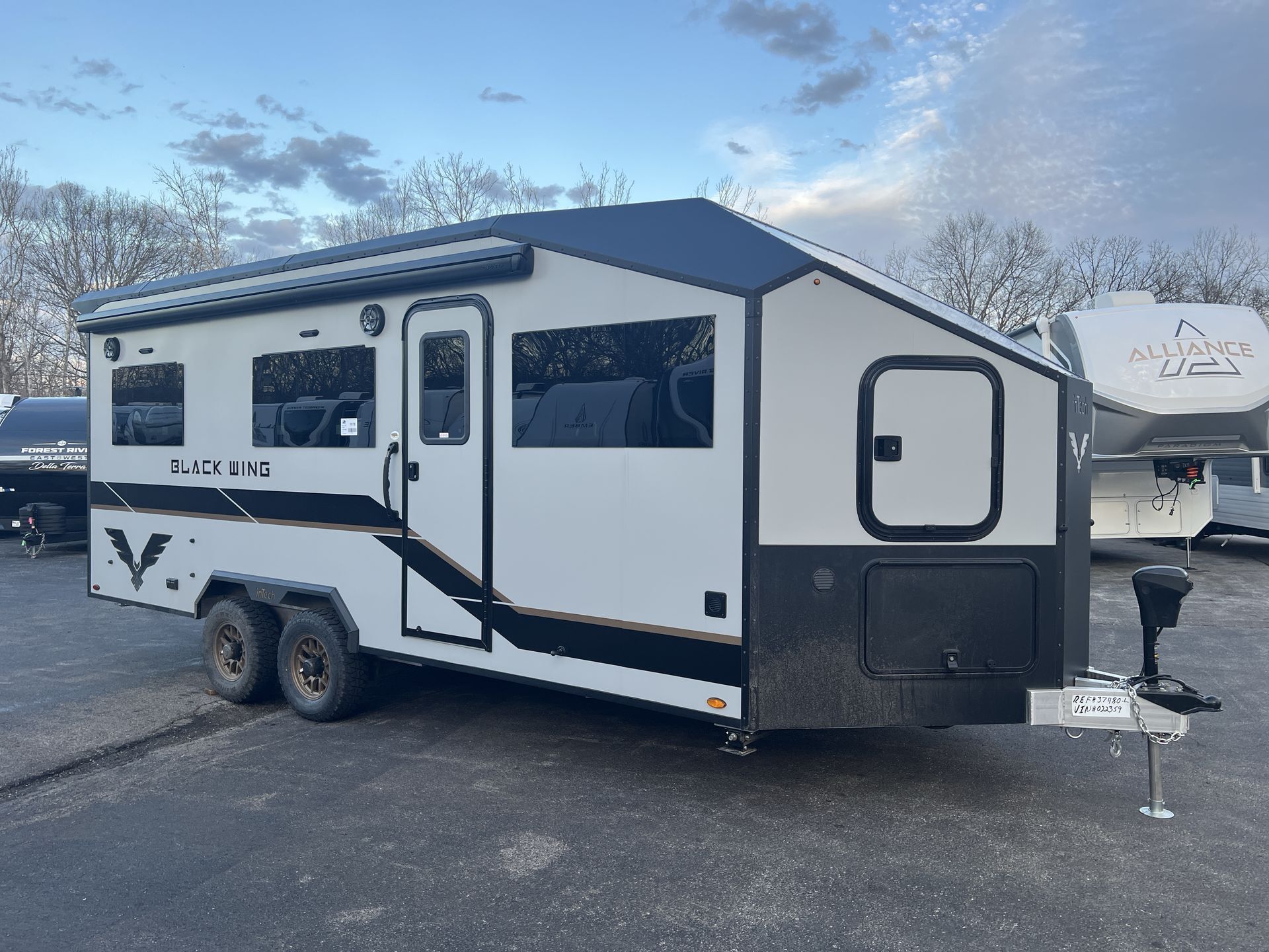 2026 Intech Blackwing 826-X Travel Trailer Toy Hauler RV