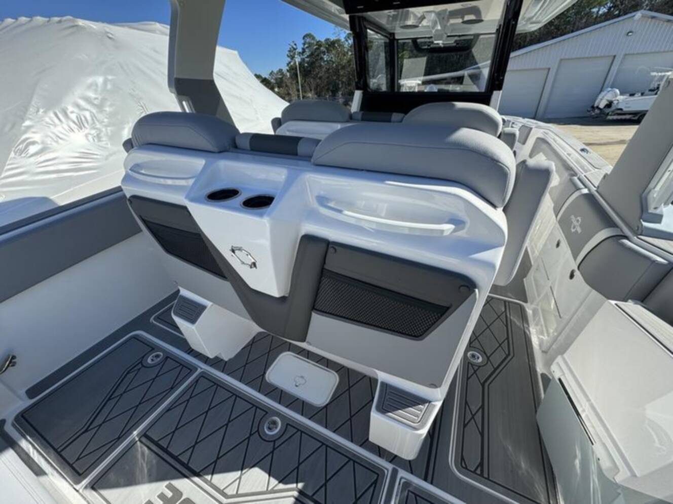 A photo of this 2024 Fountain 38 SCX
