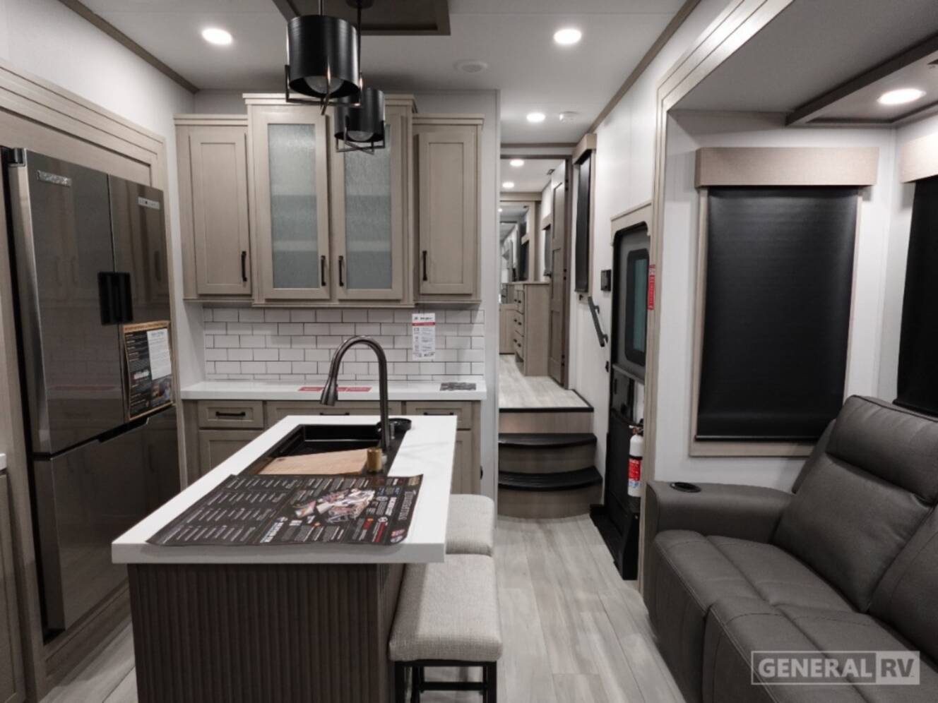 A photo of this 2023 Grand Design MOMENTUM M-CLASS 351M