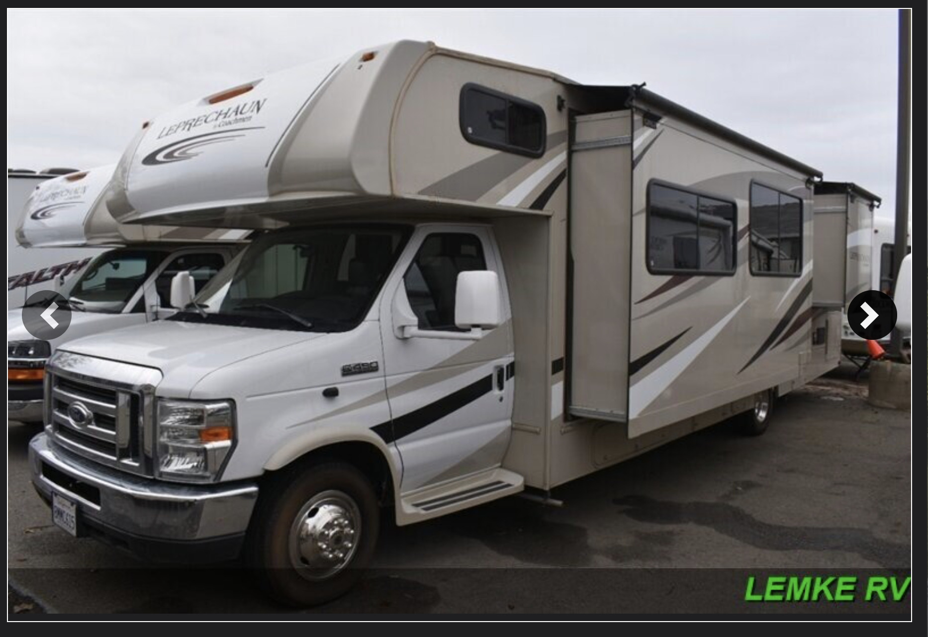 2017 Coachmen LEPRECHAUN 319MB FORD RV