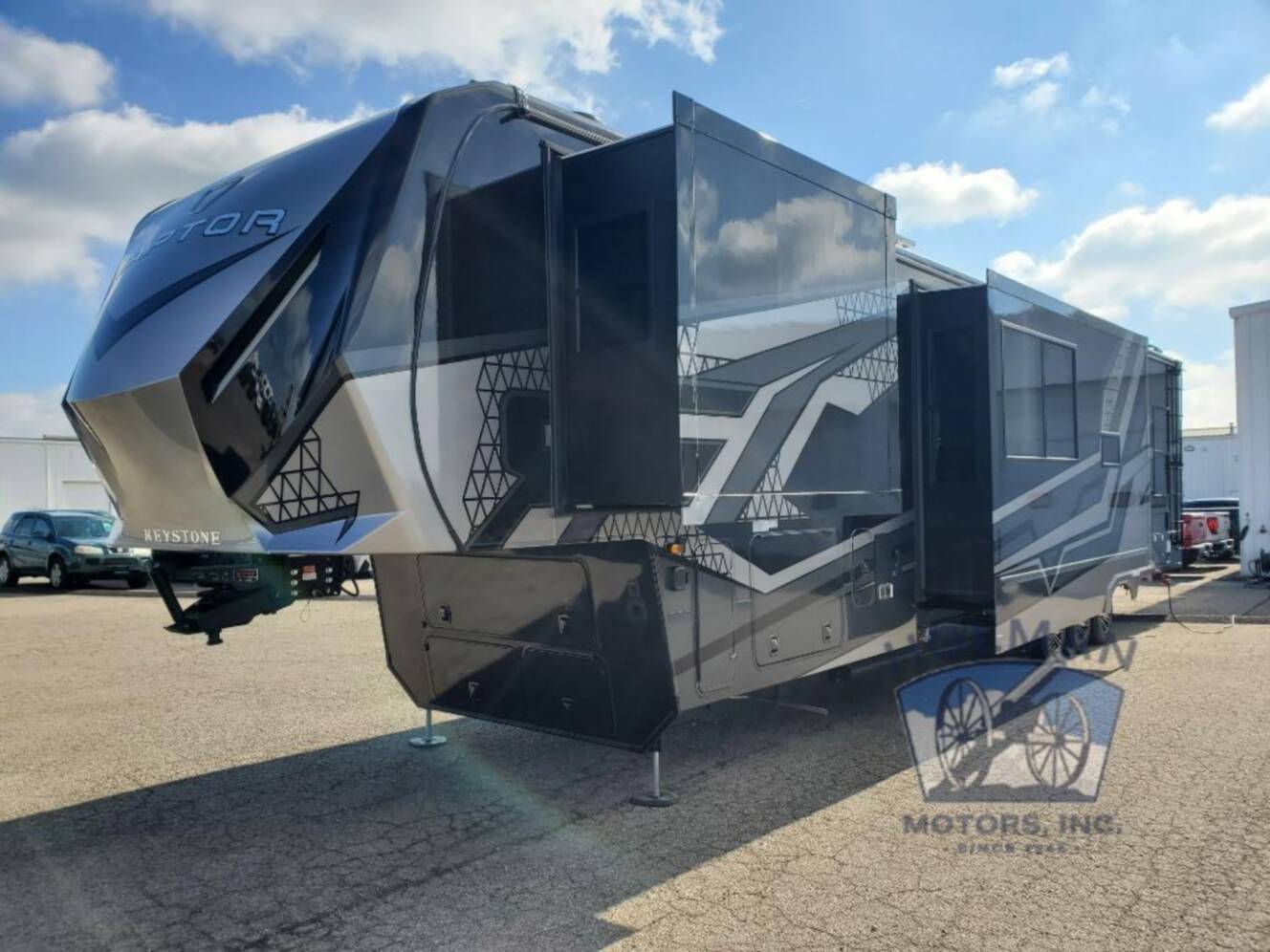 A photo of this 2026 Keystone Rv Raptor 444