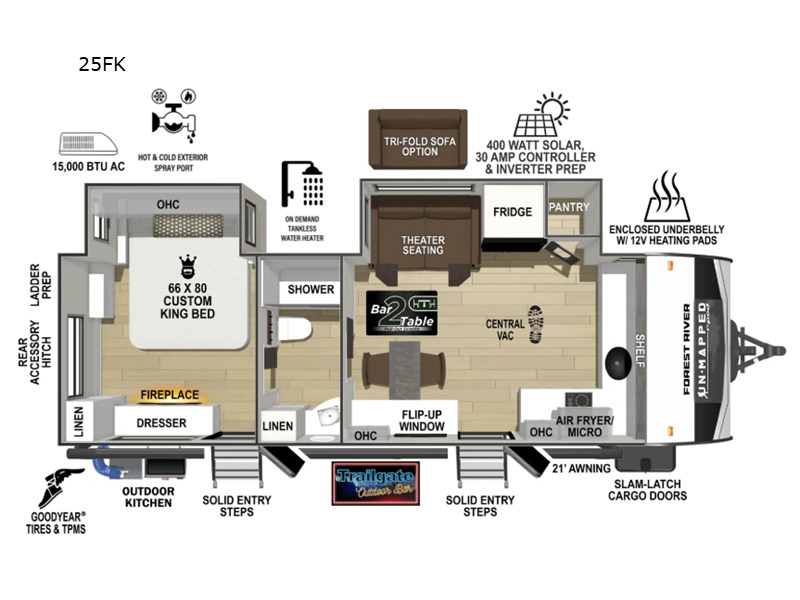 2026 Forest River Rv Un-Mapped 25FK in fort worth TX