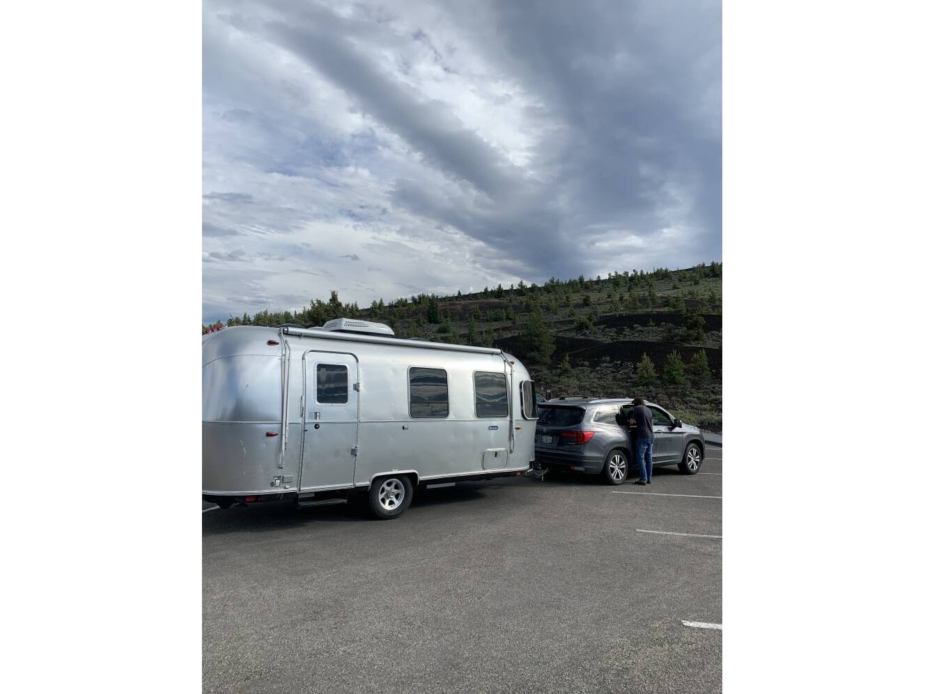 A photo of this 2020 Airstream BAMBI 22FB