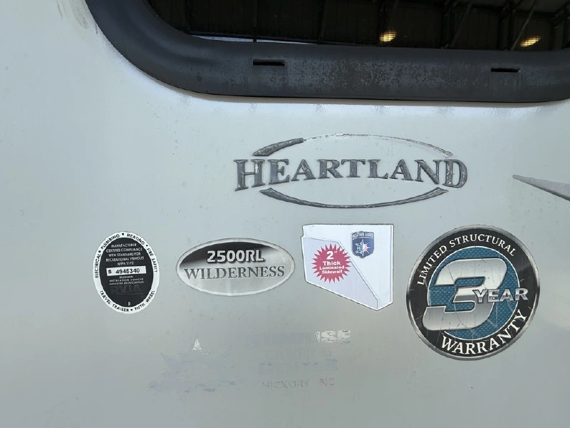 2019 HEARTLAND WILDERNESS 2500RL