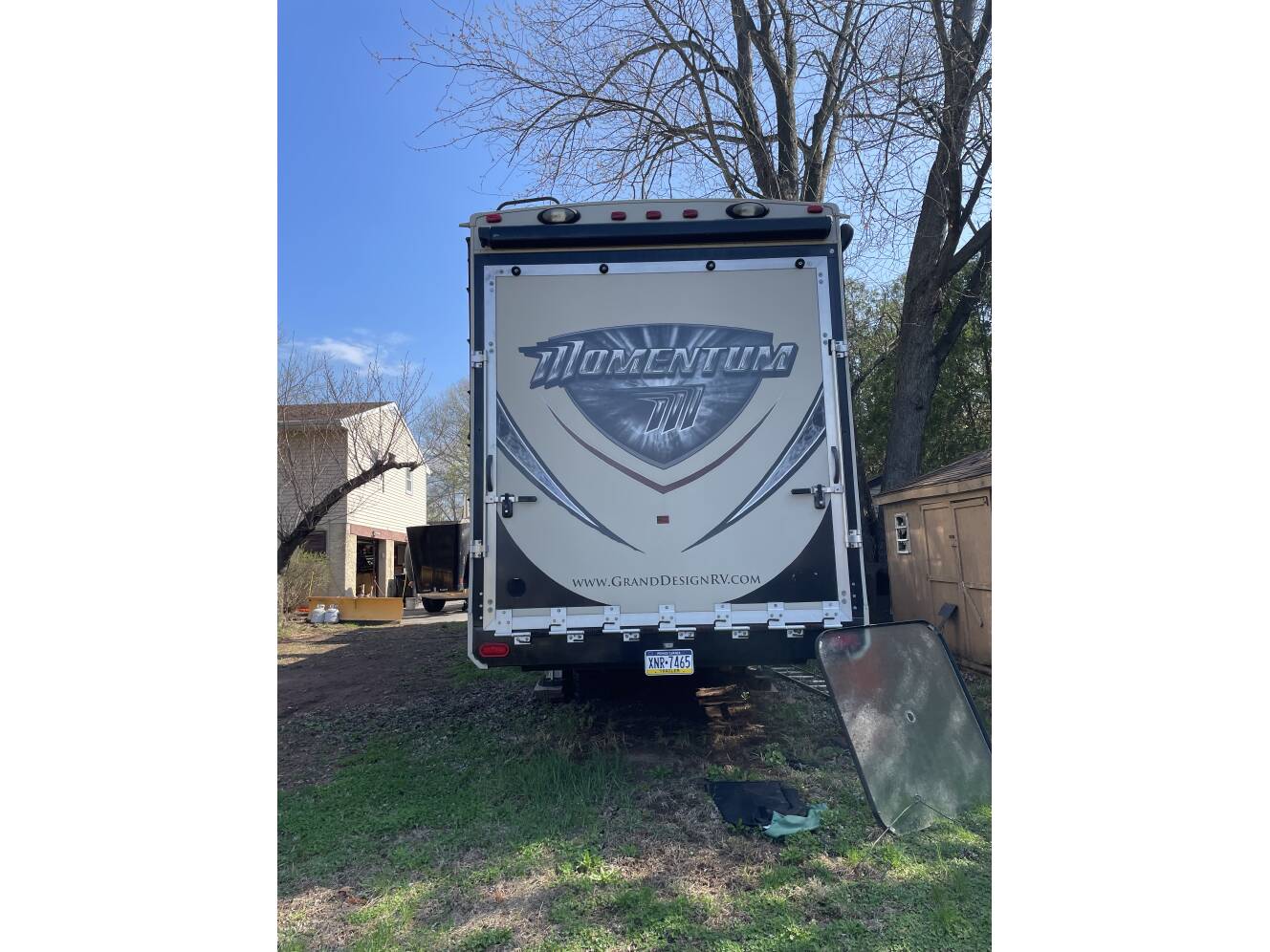 A photo of this 2015 Grand Design MOMENTUM 385TH