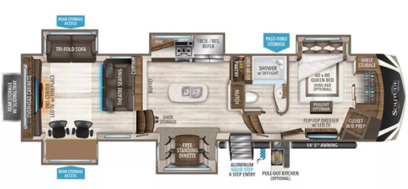 A photo of this 2020 Grand Design Solitude 375RES-R