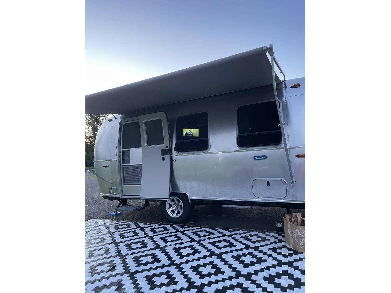 A photo of this 2020 Airstream BAMBI 22FB