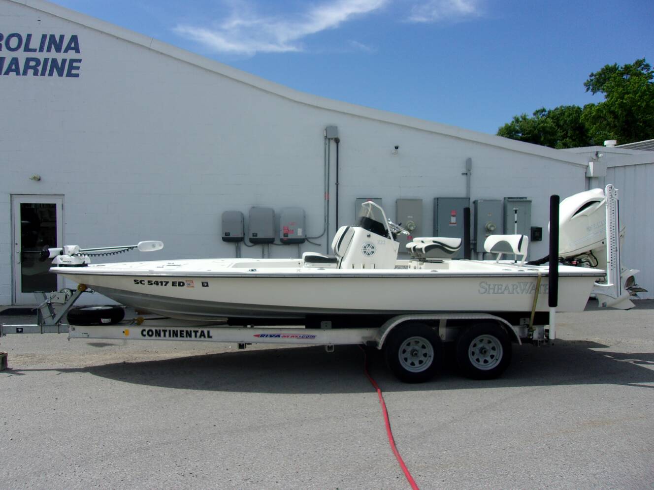 A photo of this 2020 Shearwater Boats X22