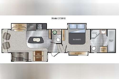 2013 Keystone Rv Alpine 3720FB in s. okeechobee FL
