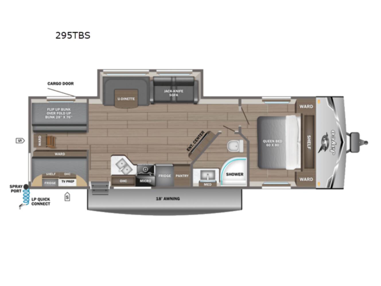 A photo of this 2026 Jayco Jay Flight SLX 295TBS