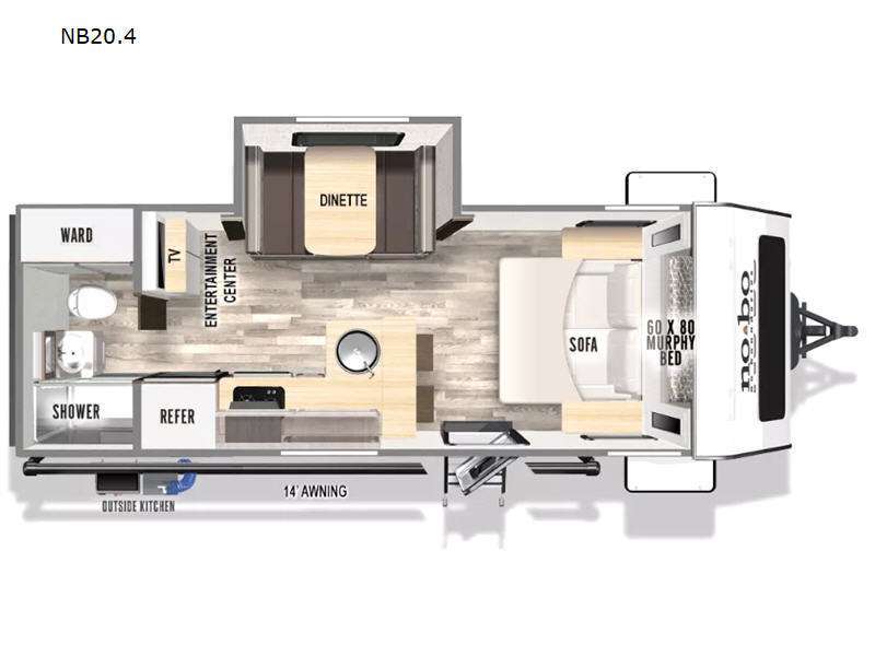 2024 Forest River Rv No Boundaries NB20.4 in joppa MD
