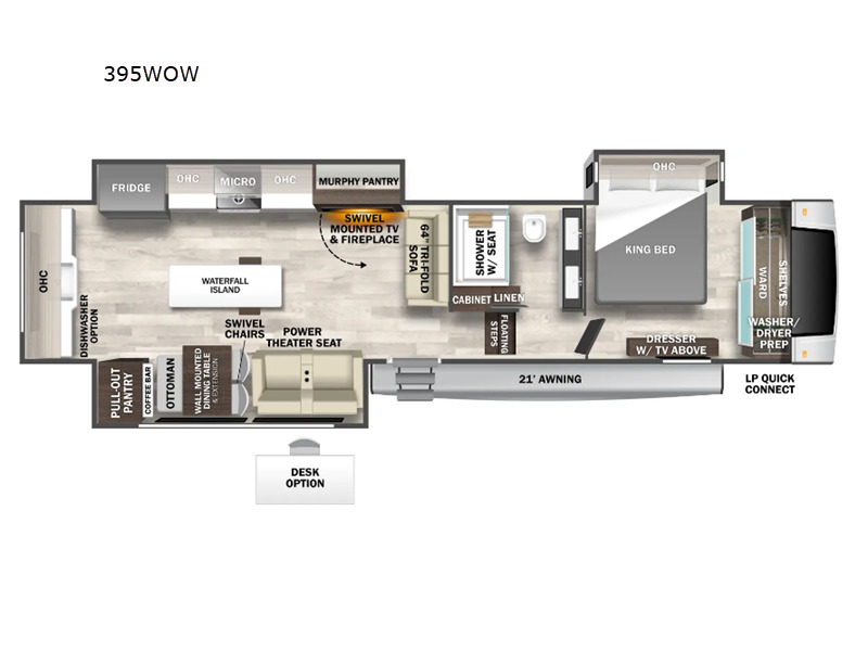 2025 Forest River Rv Cedar Creek 395WOW 391WOW in s. okeechobee FL
