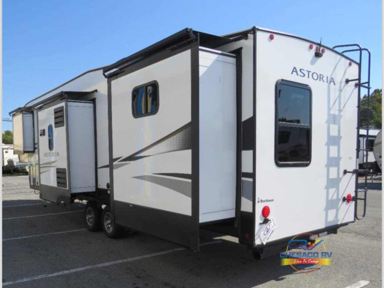 A photo of this 2023 Dutchmen Rv Astoria 3343BHF