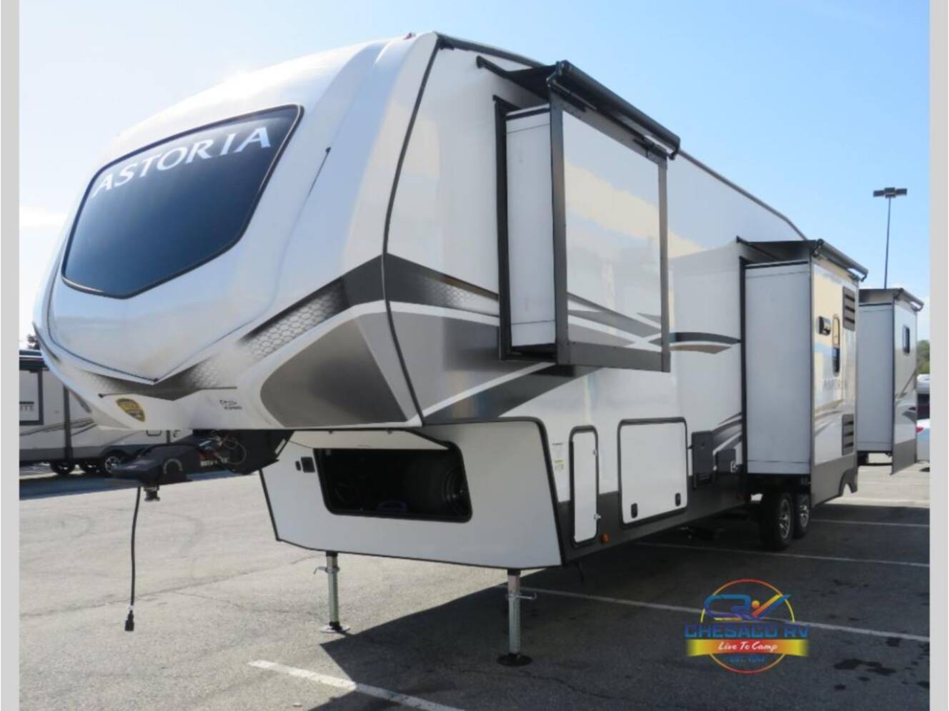 A photo of this 2023 Dutchmen Rv Astoria 3343BHF