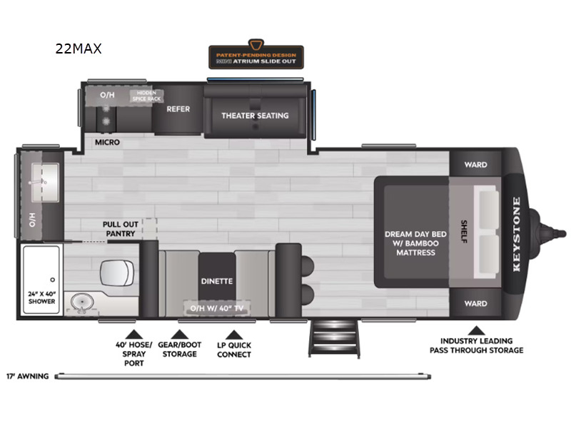 2026 Keystone Rv Walkabout 22MAX in tulsa OK